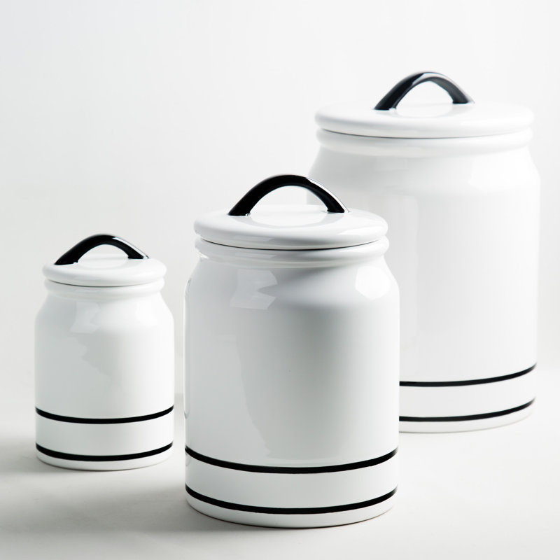 Striped Kitchen Canister & Reviews Joss & Main